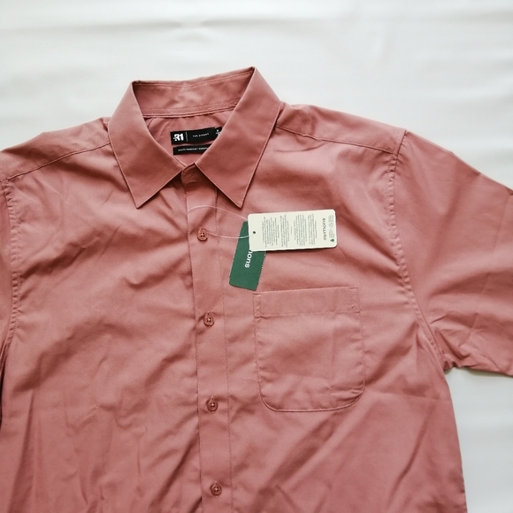 Pink Short Sleeves Shirt Small NWT - Picture 2 of 5